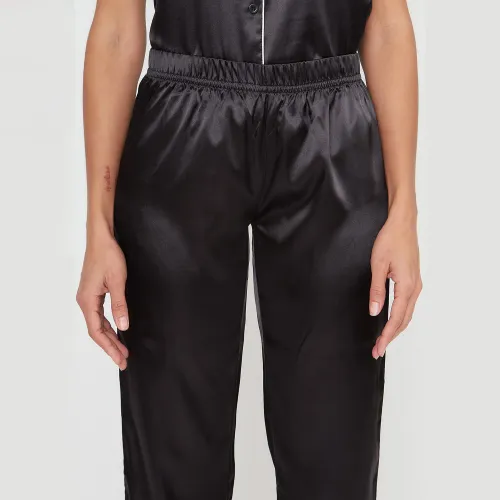Kayser Pijama Pantalon Abotonado Mujer 70.1120-Neg
