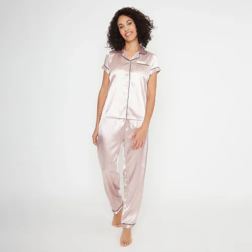 Kayser Rosado de Mujer modelo Pijama Pantalon Abotonado Mujer 70.1120-Ros mujer 2025081316533679259  