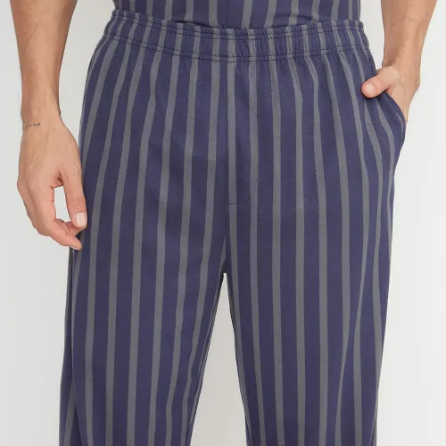 Kayser Pijama Short Abotonado Hombre 77.812-Azu