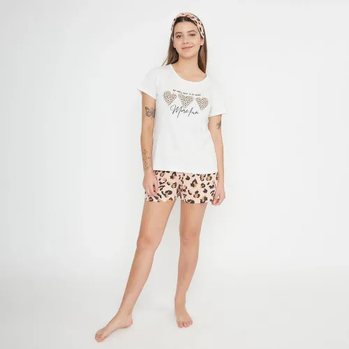 Kayser  de Mujer modelo Pijama Short Mujer + Vincha 70.1079-Anim mujer 2025081316533679349  