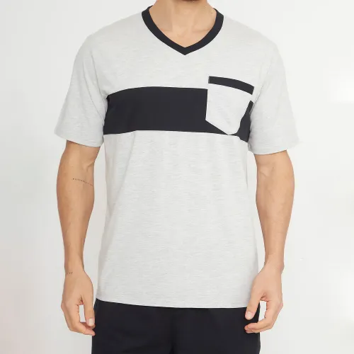 Kayser Pijama Short Hombre 77.806-Neg