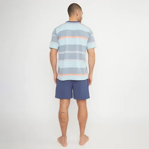 Kayser Pijama Short Hombre 77.809-Azu