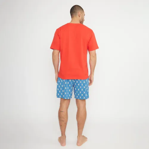 Kayser Pijama Short Hombre 77.810-Roj