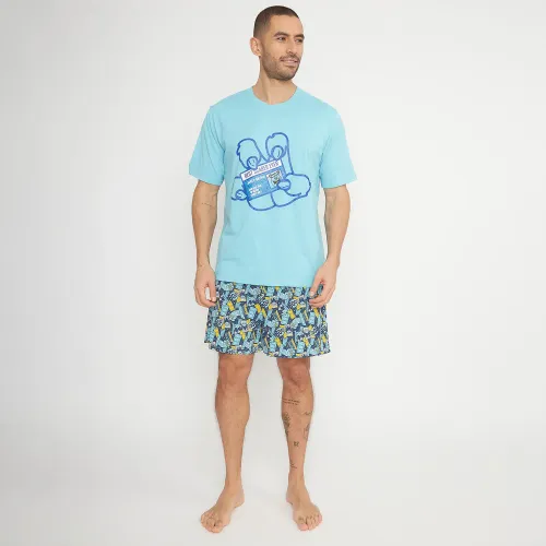 Kayser Celeste de Hombre modelo Pijama Short Hombre D7760-Cel hombre 2025081316533679575  