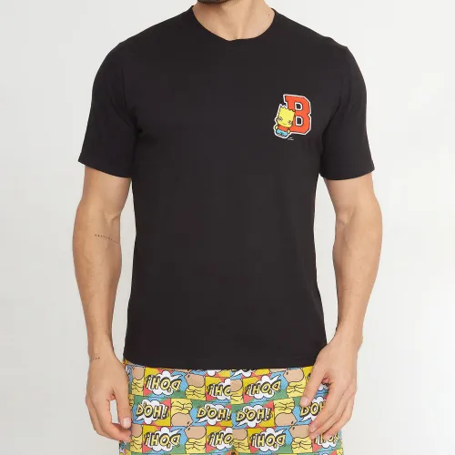 Kayser Pijama Short Hombre S7758-Neg
