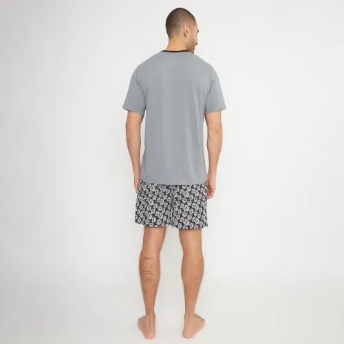 Kayser Pijama Short Hombre S7759-Gri