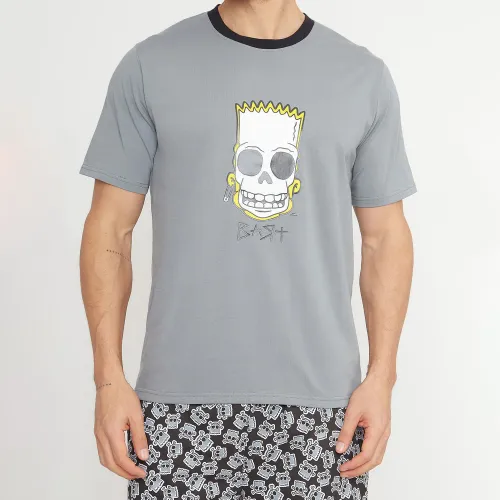 Kayser Pijama Short Hombre S7759-Gri