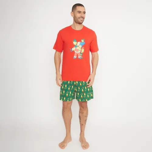 Kayser Rojo de Hombre modelo Pijama Short Hombre S7774-Roj hombre 2025081316533679759  
