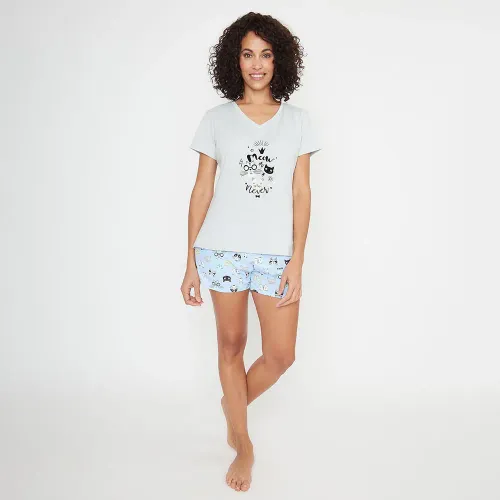 Kayser Gris de Mujer modelo Pijama Short Mujer 70.1075-Gri mujer 2025081316533679789  