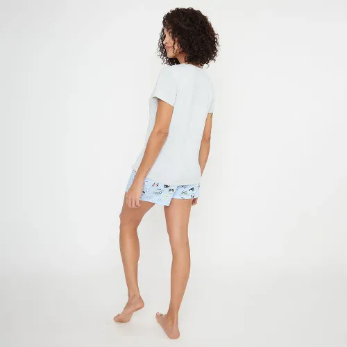 Kayser Pijama Short Mujer 70.1075-Gri
