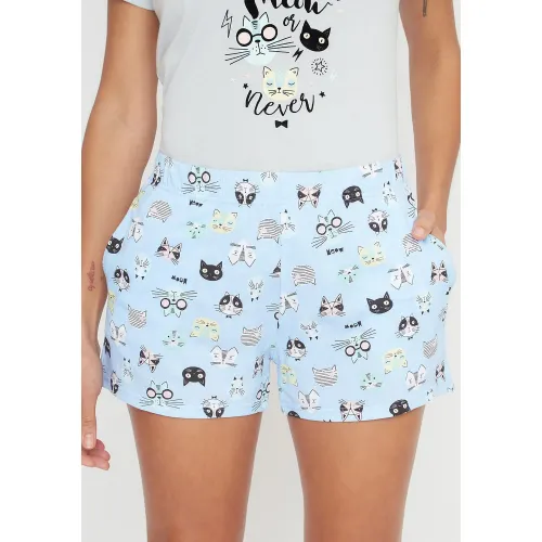 Kayser Pijama Short Mujer 70.1075-Gri