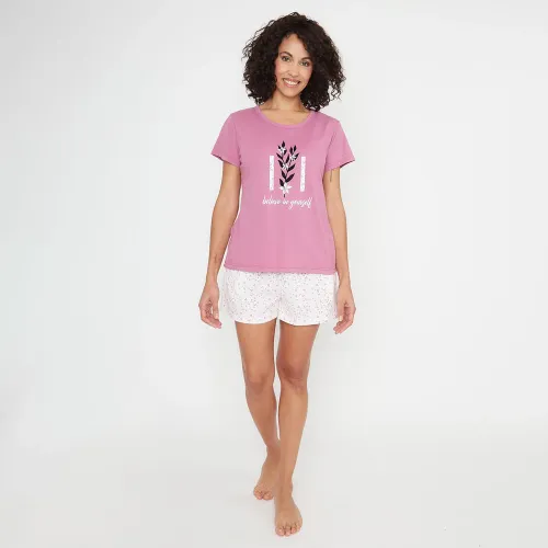 Kayser Rosado de Mujer modelo Pijama Short Mujer 70.1077-Ros mujer 2025081316533679804  
