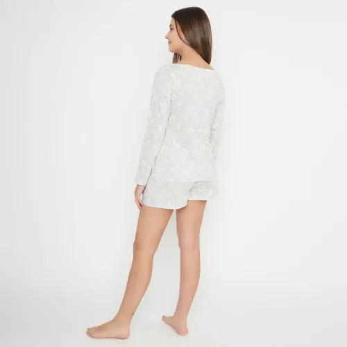 Kayser Pijama Short Mujer 70.1086-Gri