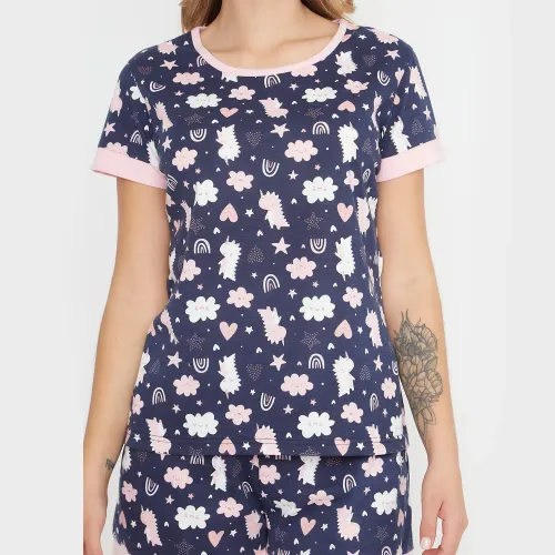 Kayser Pijama Short Mujer 70.1099-Azu