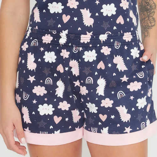Kayser Pijama Short Mujer 70.1099-Azu