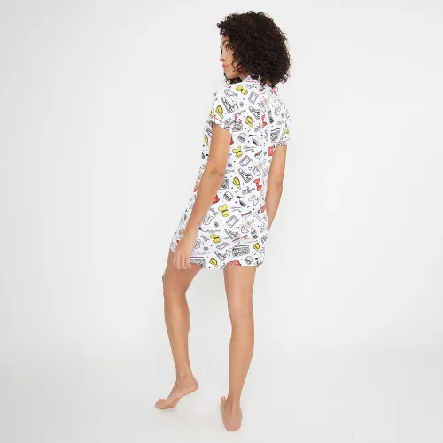 Kayser Pijama Short Mujer D7074-Bla