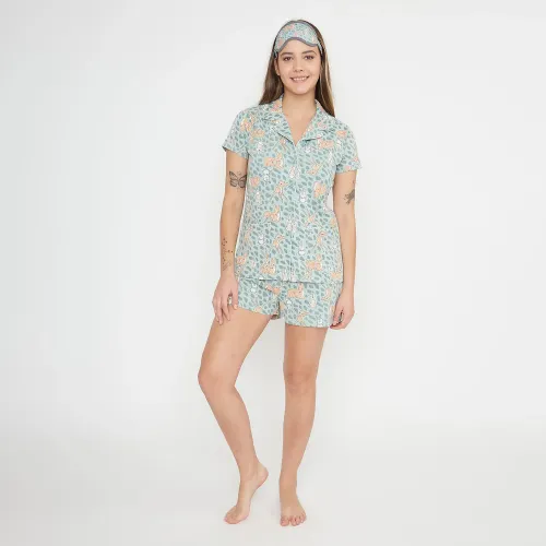 Kayser Verde de Mujer modelo Pijama Short Mujer D7074-Ver mujer 2025081316533680059  