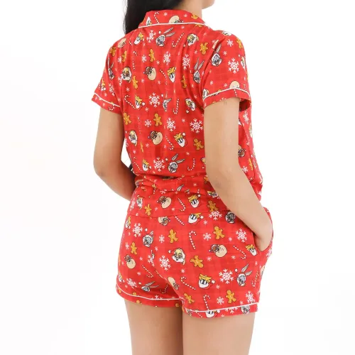 Kayser Pijama Short Mujer W7001-Roj