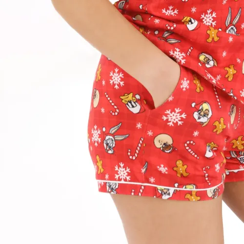 Kayser Pijama Short Mujer W7001-Roj