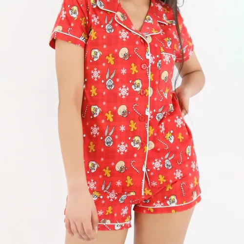 Kayser Pijama Short Mujer W7001-Roj