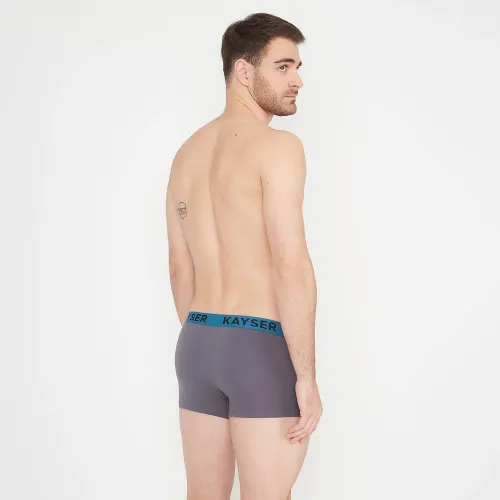 Kayser Boxer Corto Elasticado Hombre 93.05-Gri1