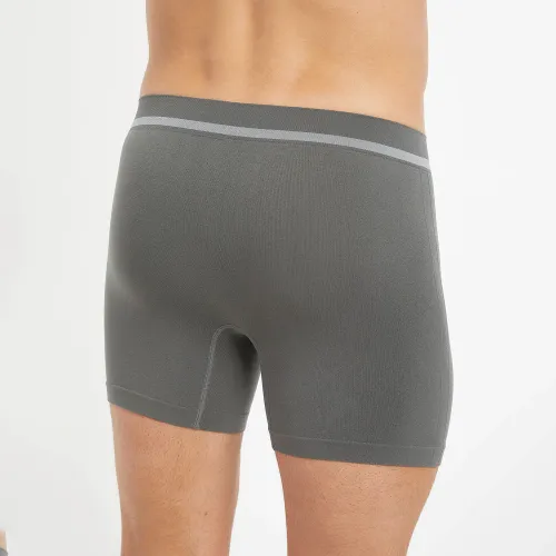 Kayser Boxer Largo Sin Costura Hombre 93.0143-Gri