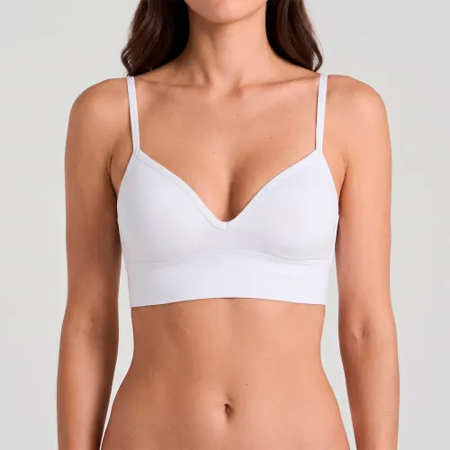 Sosten Kayser Peto Sin Costura Mujer 25.035-Bla color blanco | Platanitos