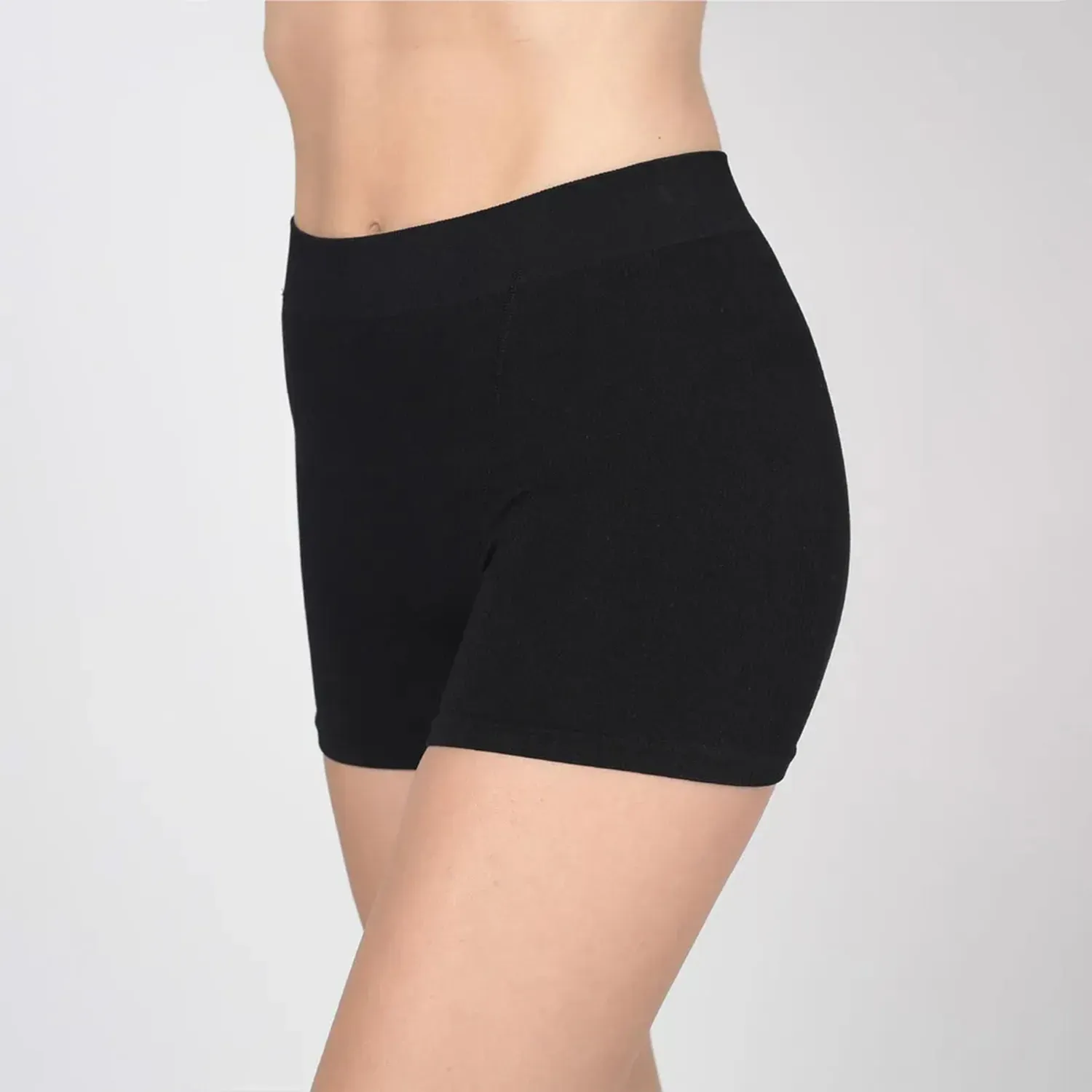 Boxer Kayser Sin Costura Mujer 20.034-Neg color negro | Platanitos