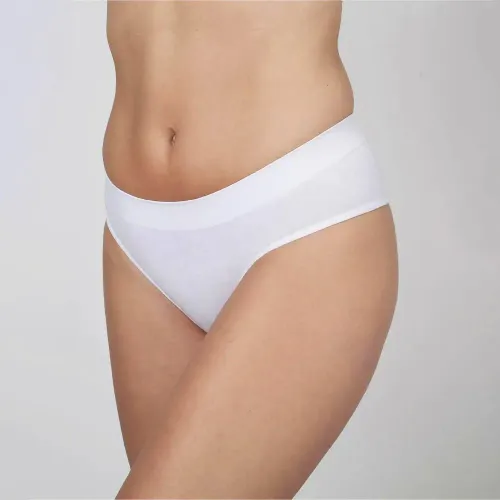 Trusa Kayser Pantaleta Sin Costura Mujer 14.035-Bla color blanco | Platanitos