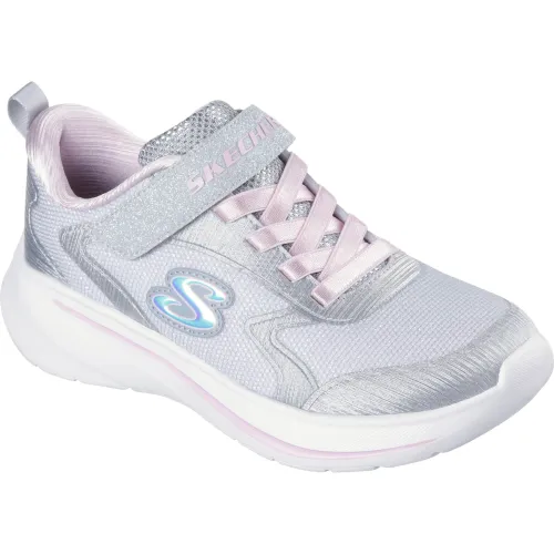 Skechers Gris de Niña / Niño modelo Zapatillas Urbanas Niños Wave 92 grises textiles niña 2025081400040695670 Textil Eva