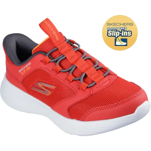 Skechers Rojo de Niña / Niño modelo Zapatillas Urbanas Niños Go Run 400 V2 Slip-Ins rojos rojas roja textiles niña 2025081400040695913 Textil Eva