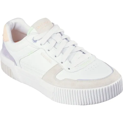 Skechers Blanco de Mujer modelo Zapatillas Urbanas Mujer Jade blancos textiles mujer 2025081400040696507 Textil Eva
