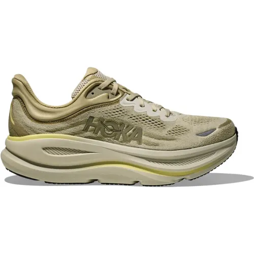 HOKA Beige de Hombre modelo Zapatillas Running Hombre Bondi 9 beiges textiles hombre 2025081400112541903 Textil Eva