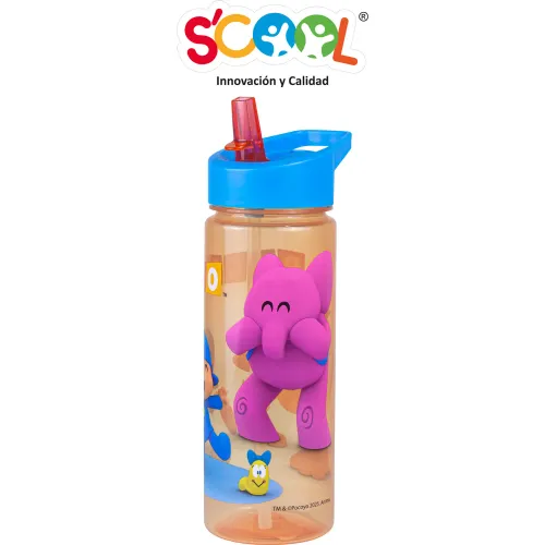 Scool Tomatodo Pp Con Caña 590ml Pocoyo