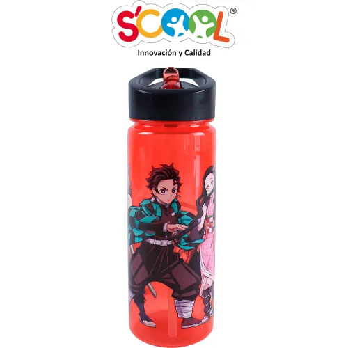 Scool Tomatodo Pp Con Caña 590ml Demon Slayer