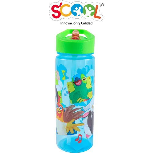 Scool Tomatodo Pp Con Caña 590ml La Granja De Zenon