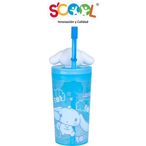 Scool Vaso Tumber Pp 3d 350ml Cinnamoroll