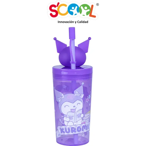 Scool Vaso Tumber Pp 3d 350ml Kuromi