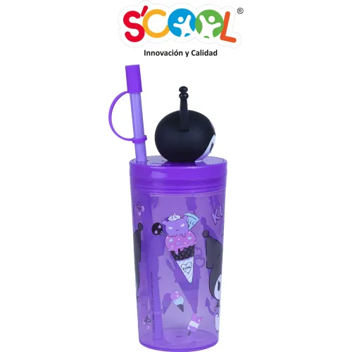 Scool Vaso Tumber Pp 3d 350ml Kuromi