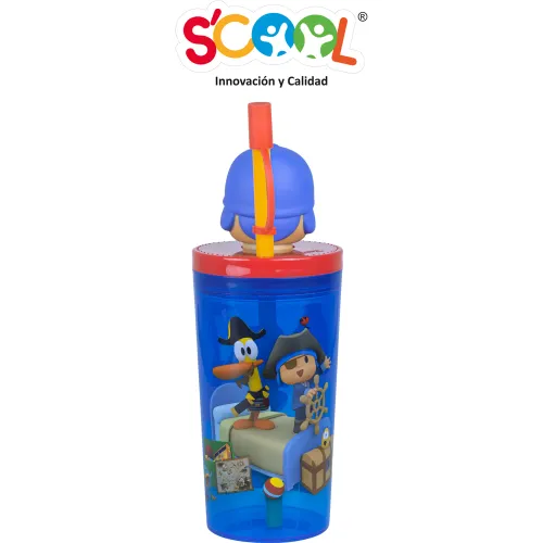 Scool Vaso Tumber Pp 3d 350ml Pocoyo