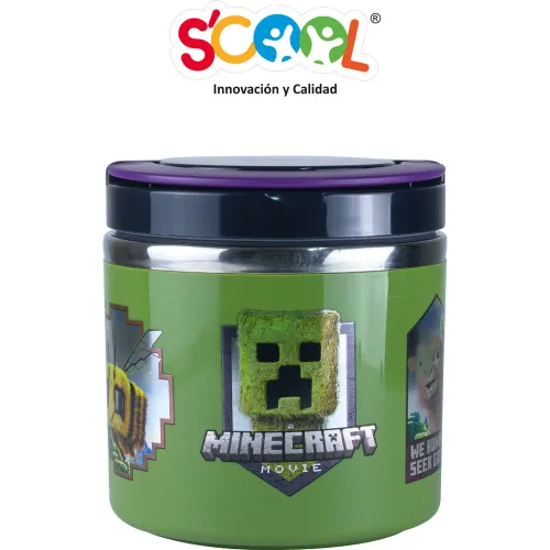 Scool  modelo Termo De Comida 600ml Minecraft 2025081419571455892  