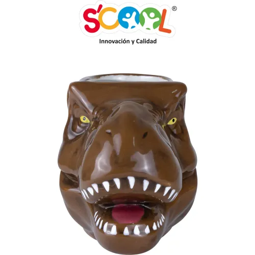 Scool Taza Cerámica 3d Jurassic