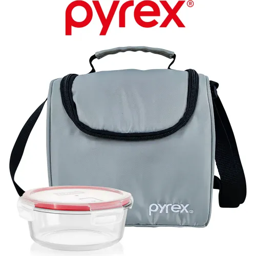 PYREX Lonchera Térmica Recta Clasica Con Refractario Easy Vent