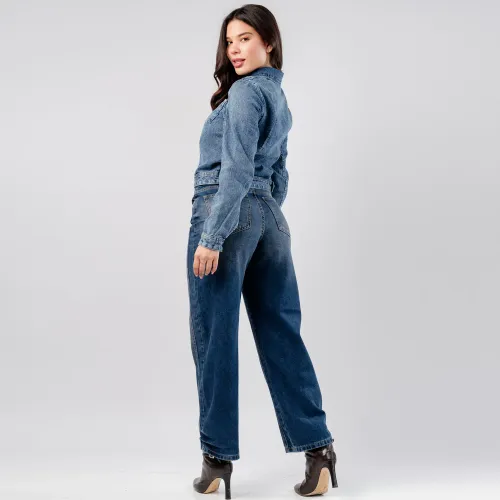 JAROLA Pantalón Barrel Jeans Tina