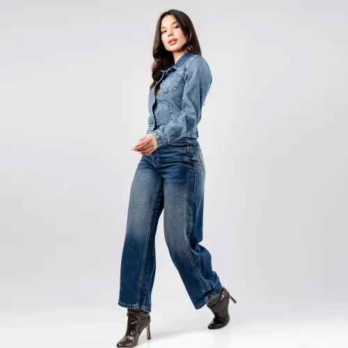 JAROLA Pantalón Barrel Jeans Tina