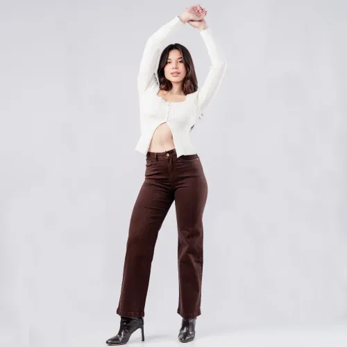 JAROLA Pantalón Wide Lega Carolina