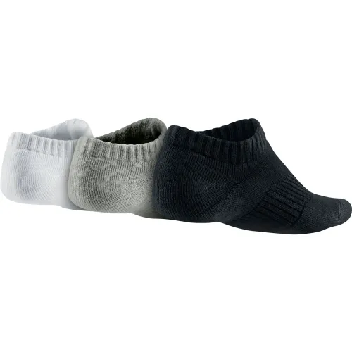 Nike Medias Invisibles Sportswear Juvenil Performance Cushion No Show - 3 Pares