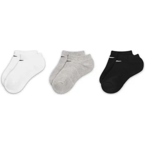 Nike Medias Invisibles Sportswear Juvenil Performance Cushion No Show - 3 Pares