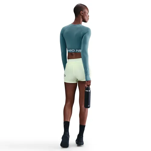 Nike Polo Manga Larga Crop Training Mujer Dri-Fit Pro 365