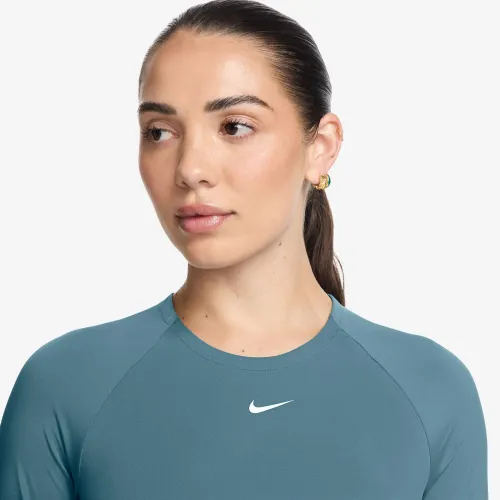 Nike Polo Manga Larga Crop Training Mujer Dri-Fit Pro 365